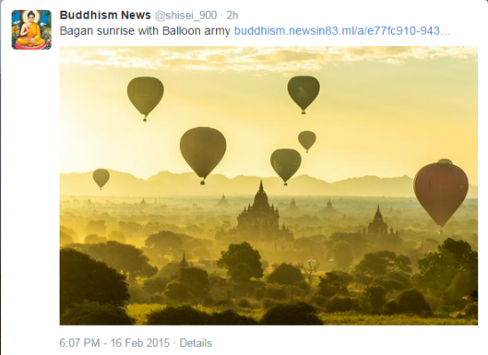 Balloon Sunrise (Bagan?)