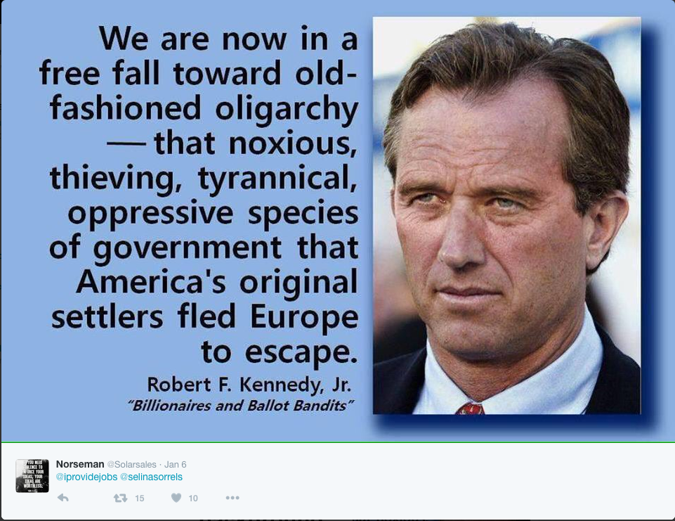 Quote from RFK Jr