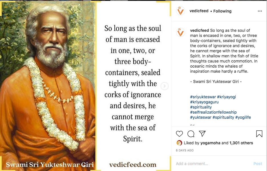 Sri Yukteswar Ji Quote