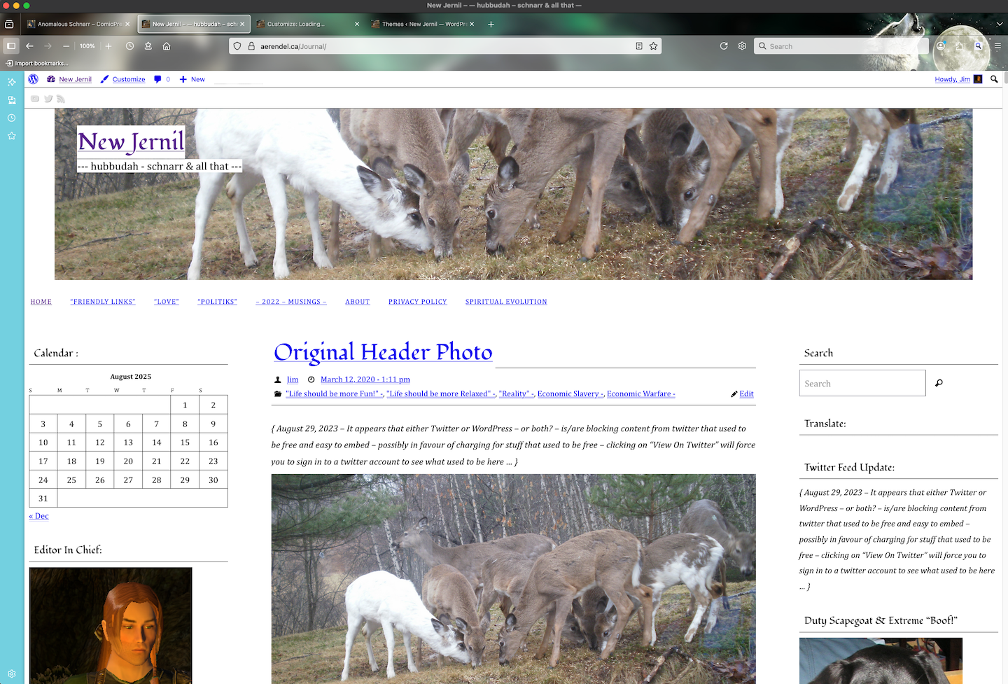 - And this is what the 'Jernil' looks like after it's "gotta have it' update on the latest Mac OS on a decent MacBook Pro -