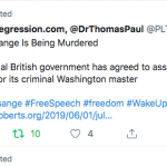 Dr claims the Britts intend to assassinate Julian Assange
