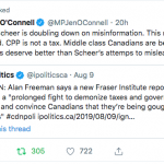 - Another complaint about Andrew Sheer's deceptive, devisive campaign propaganda.